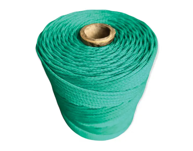 Green binding rope 