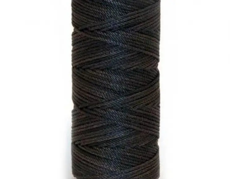 Cord for repairing black aviary nets, 1 mm diameter
