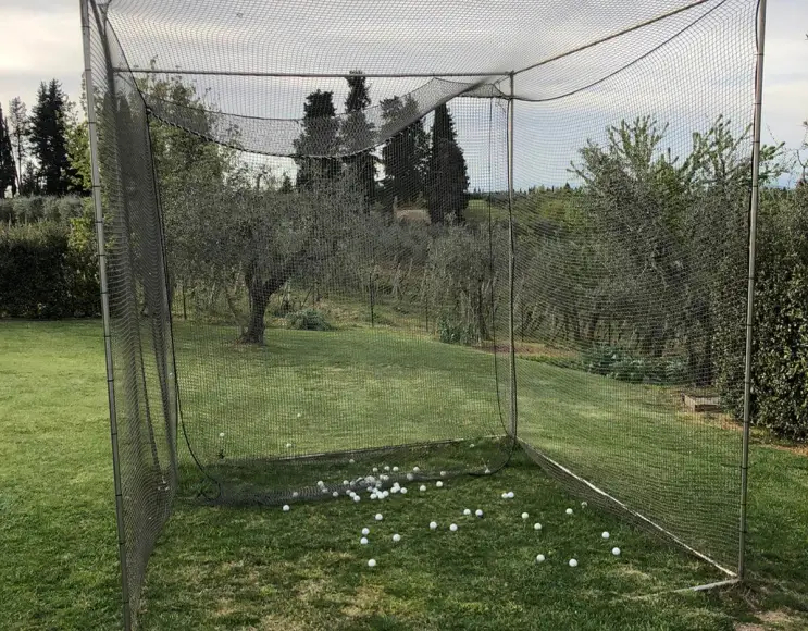 Gabbia di allenamento da golf 3x3x3 (solo rete)