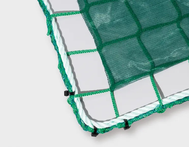 60 mm mesh fall protection net with dense fabric