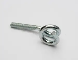 Threaded curled hook, 90 mm - cod.AN0472