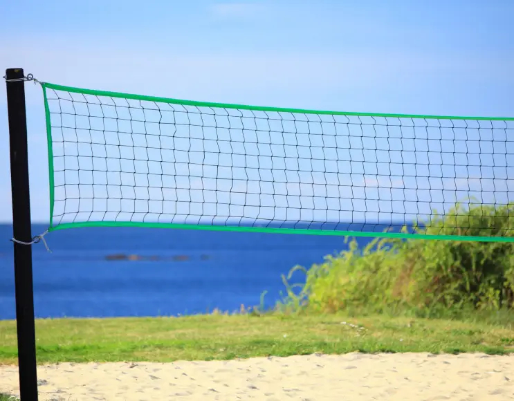 Mini-volleyball net, 4.50x0.80 mt