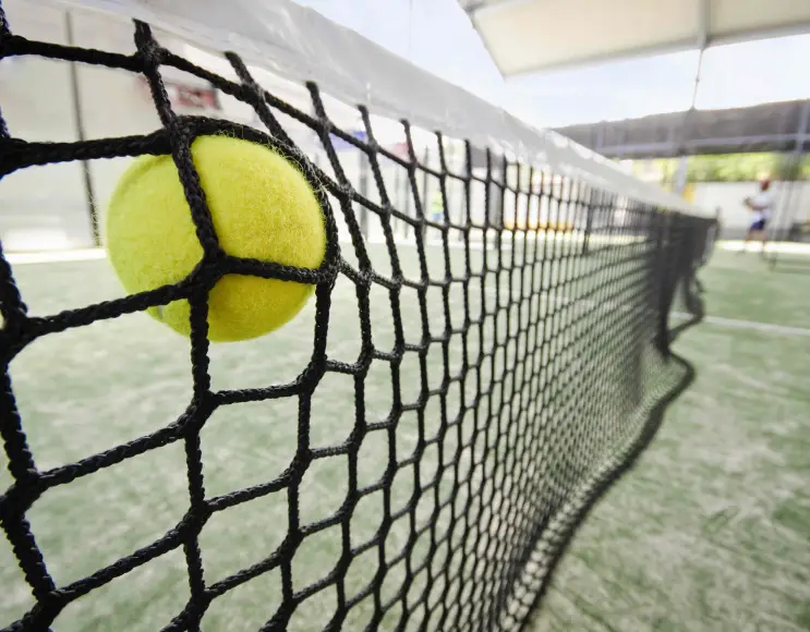Extra-heavy tennis net