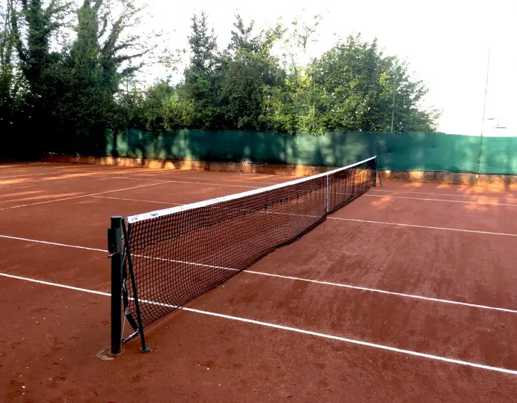 Professional tennis net