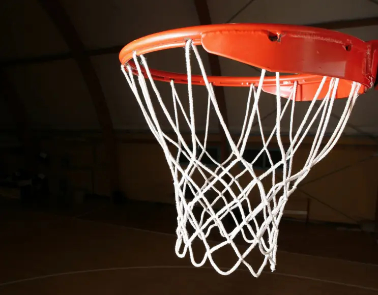 Nylon basketball net in 6 mm nylon