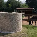 Net for medium bale handler, mesh from 50 mm Ø 160x150