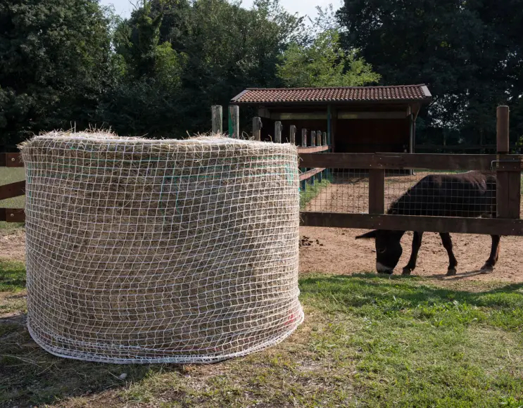 Net for medium bale handler, mesh from 50 mm Ø 160x150