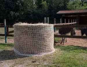 Net for large bale handlers, mesh from 100 mm Ø 180x150 - cod.CV0020