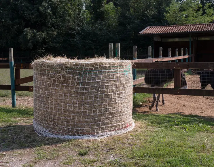 Net for large bale handlers, mesh from 100 mm Ø 180x150