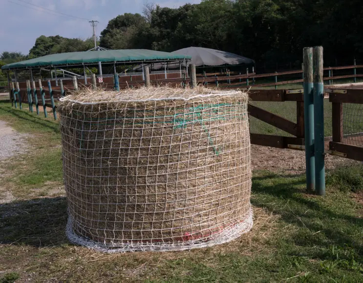 Net for medium bale handler, mesh from 100 mm Ø 160x150