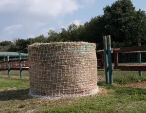 Net for small bale handler, mesh from 100 mm Ø 140x150 - cod.CV0022