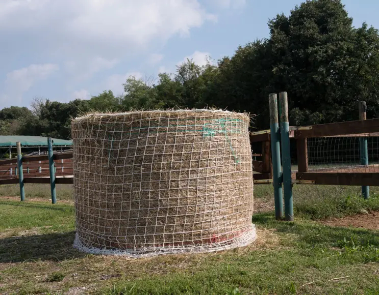 Net for small bale handler, mesh from 100 mm Ø 140x150