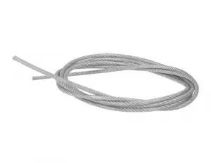 STEEL CABLE 5 MM DIAMETER, 25 METRE SPOOL - cod.CX000525