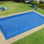 Swimming pool covering tarpaulin in PVC 650 gr, with eyelets - cod.PI650