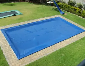 Swimming pool covering tarpaulin in PVC 650 gr, with eyelets - cod.PI650