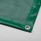 Dense green fabric for swimming pool protection leaves eyelets 170 gr - cod.PIGI003