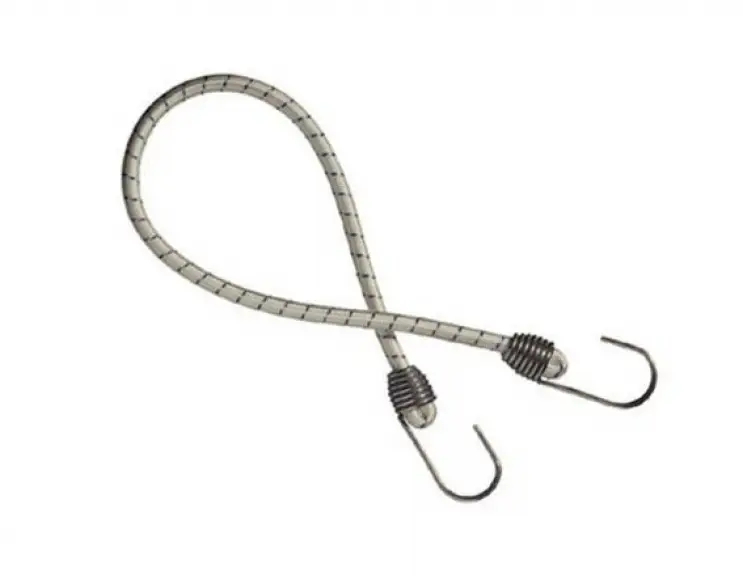 Stainless steel hooks with elastic cord