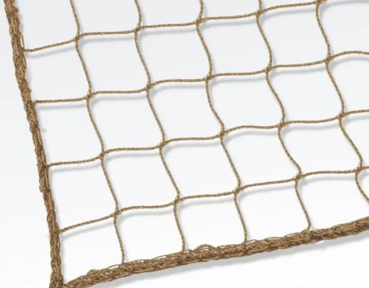 Aviary net, natural effect beige color 50 mm mesh