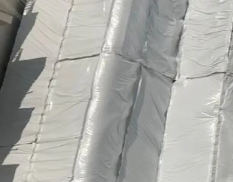 Sound absorbing tarpaulin for scaffolding. Size 1.80x10 m