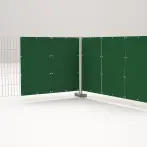 Acoustic fabric for construction site furniture fencing - cod.TFAREC