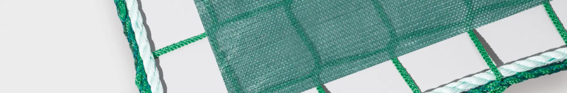 60 mm mesh fall protection net with dense fabric - Cod. AN0413-XS