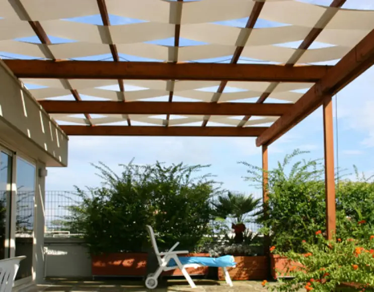 PVC gazebo cover strips