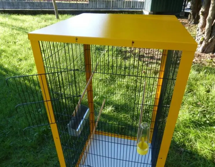 Indoor aviary cage cm 50x50x100 h.