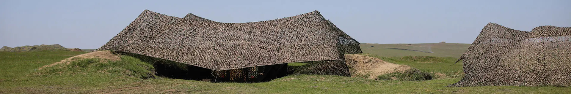 Military camouflage nets