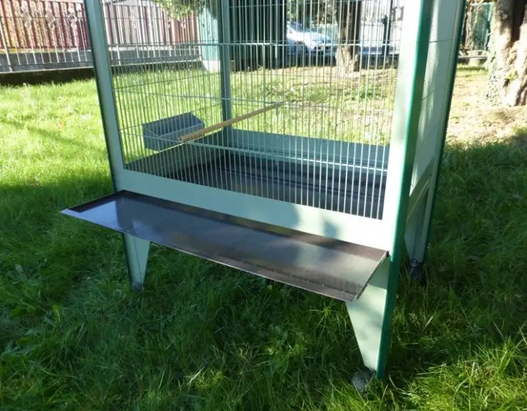 Indoor aviary cage cm 74x54x155 h.