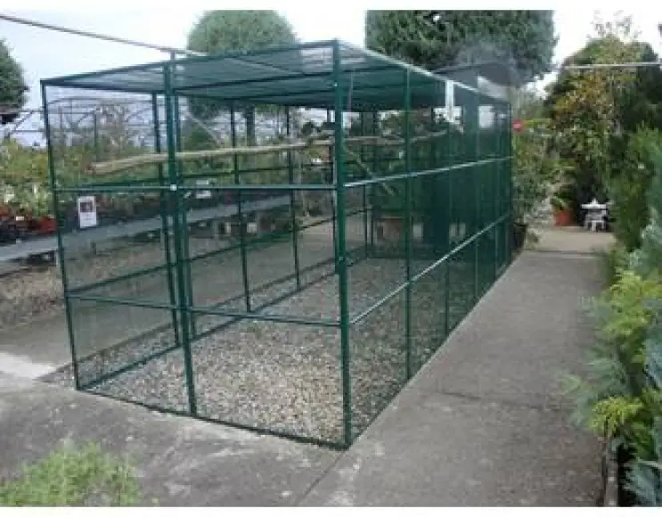 Aviaries with panels CUSTOM-MADE