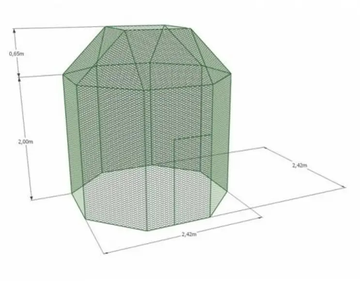 Special aviaries ITALIA MODEL