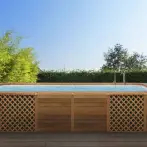 natural wood model swimming pool - cod.NW5012