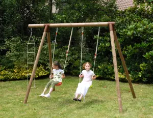 Tobiar set: 2 swings + rope ladder - cod.SOALS1349