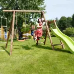 Jasmine set: swing + horse + slide + rope ladder - cod.SOAL1347