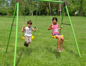 Pongo two-seater metal swing - cod.SOAG200