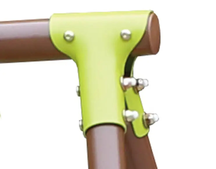 Pongo two-seater metal swing