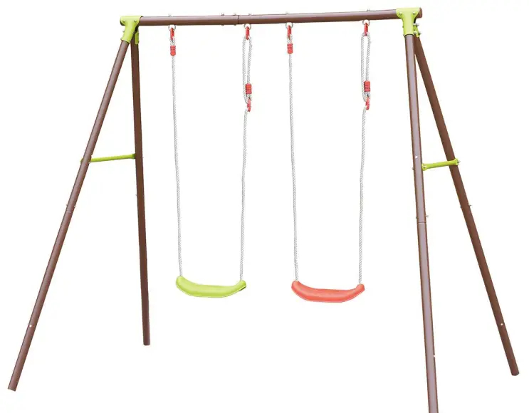 Pongo two-seater metal swing