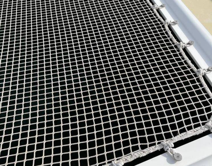 Catamaran net 30 mm mesh 5 mm wire