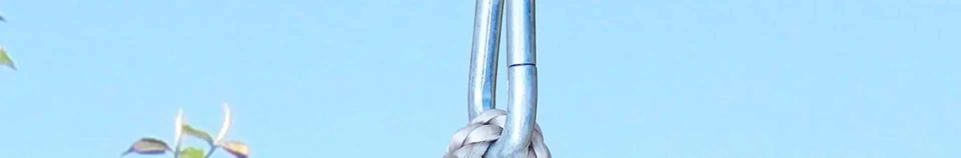 Pair of hooks with carabiners - Cod. SO1399