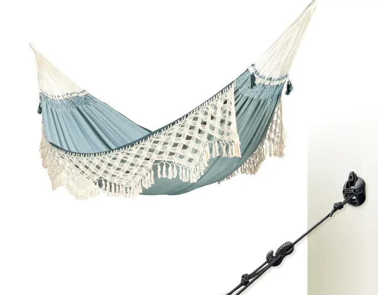 Classic hammock WITH FRINGES model FJORD
