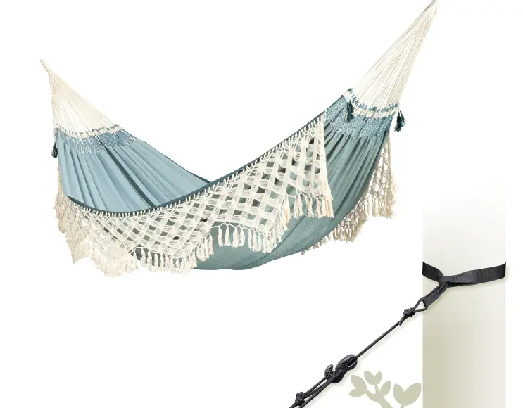 Classic hammock WITH FRINGES model FJORD