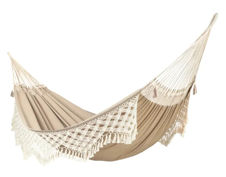 Classic hammock WITH FRINGES model NUTMEG