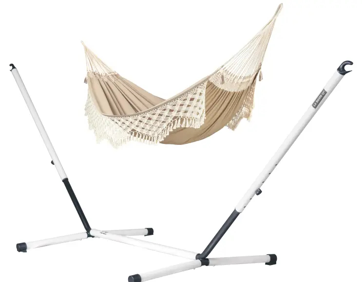Classic hammock WITH FRINGES model NUTMEG