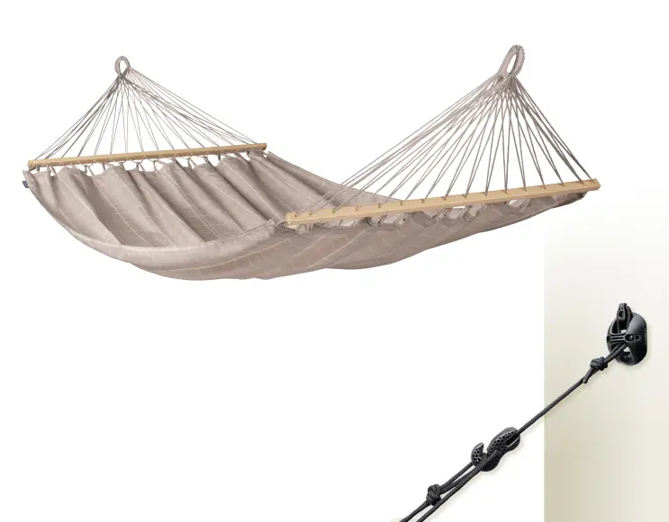 HAMMOCK WITH STICK MODEL ALMOND