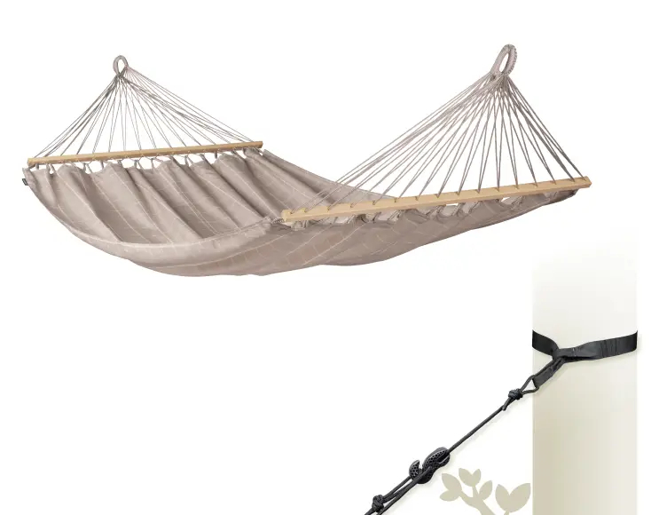 HAMMOCK WITH STICK MODEL ALMOND