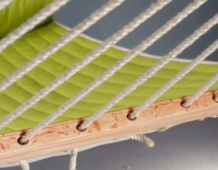 AVOCADO HAMMOCK WITH STICK, PADDED TOWEL AND CUSHION