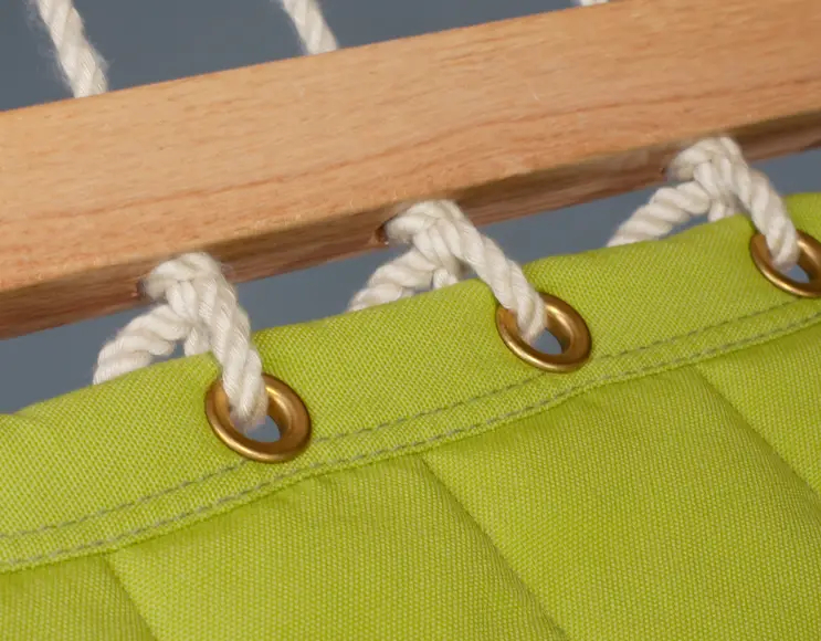 AVOCADO HAMMOCK WITH STICK, PADDED TOWEL AND CUSHION