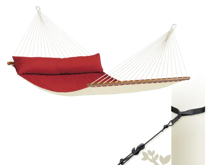 CHILLI HAMMOCK WITH STICK, PADDED TOWEL AND CUSHION