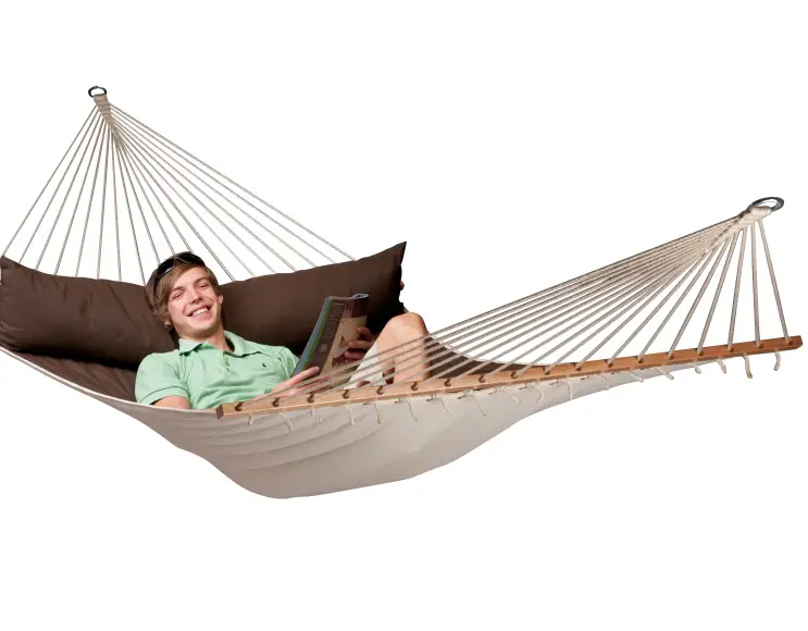 ARABICAI HAMMOCK WITH STICK, PADDED TOWEL AND CUSHION