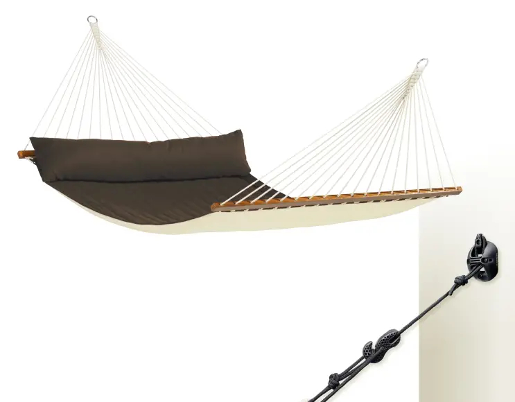 ARABICAI HAMMOCK WITH STICK, PADDED TOWEL AND CUSHION